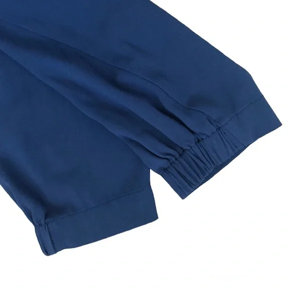 SOLD - Aritzia Babaton Dexter Pull-On Tuxedo Dress Pants Blue Size Medium - Picture 13 of 14